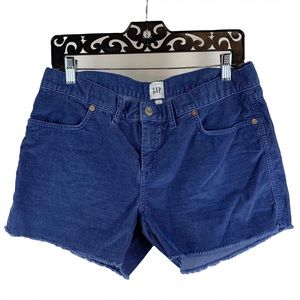 Gap corduroy shorts, size 10
